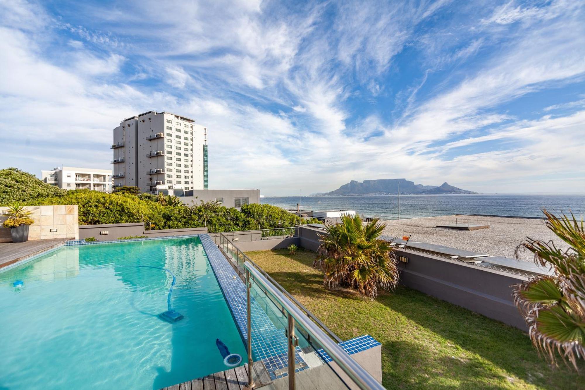 Modern Beachfront With Ocean Views - Infinity G9, Blouberg, Cape Town Блаубергстранд Экстерьер фото